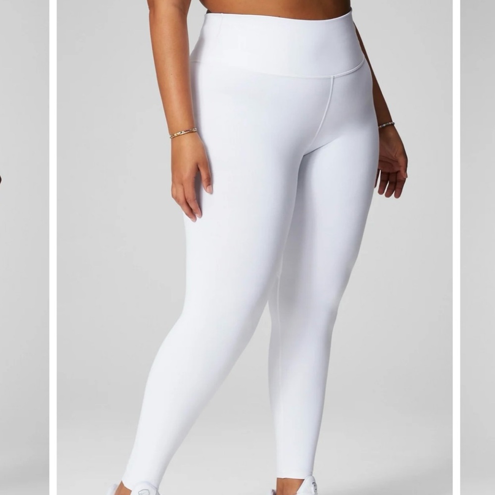 FABLETICS Classic White Define PowerHold High-Waisted Active Gym Leggings XXL/1X
